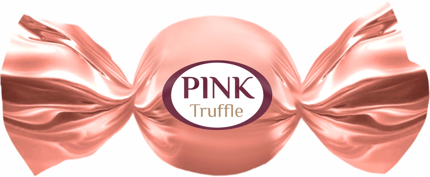 Изображение товара Конфеты Pink Truffle глазированные с кремовой начинкой 1кг