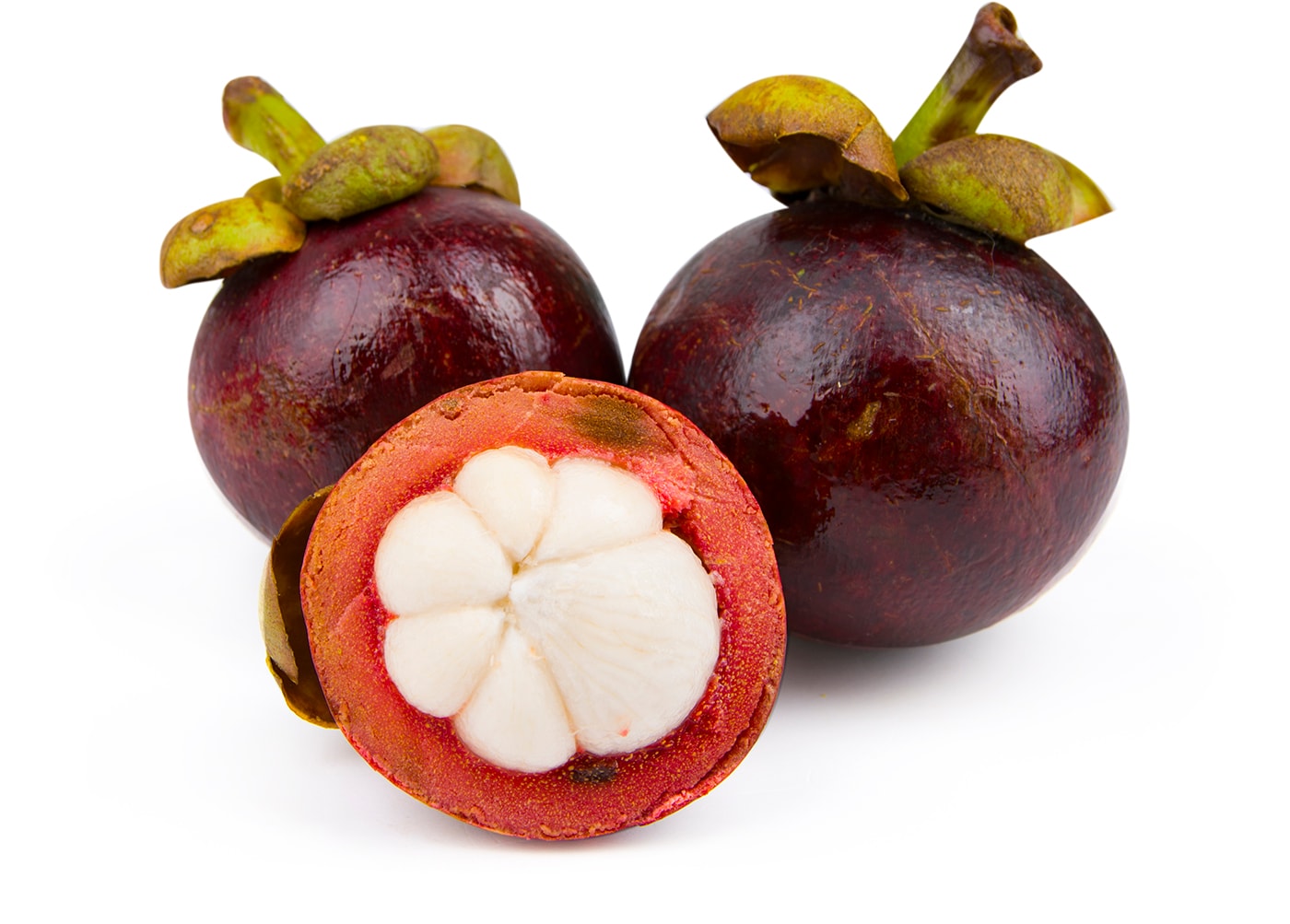 Изображение товара Мангустин крупный 2шт упаковка - экзотический фрукт с богатым вкусом и ценным составом