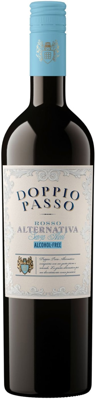 Изображение товара Безалкогольное красное вино Doppio Passo Alternativa Rosso 750 мл