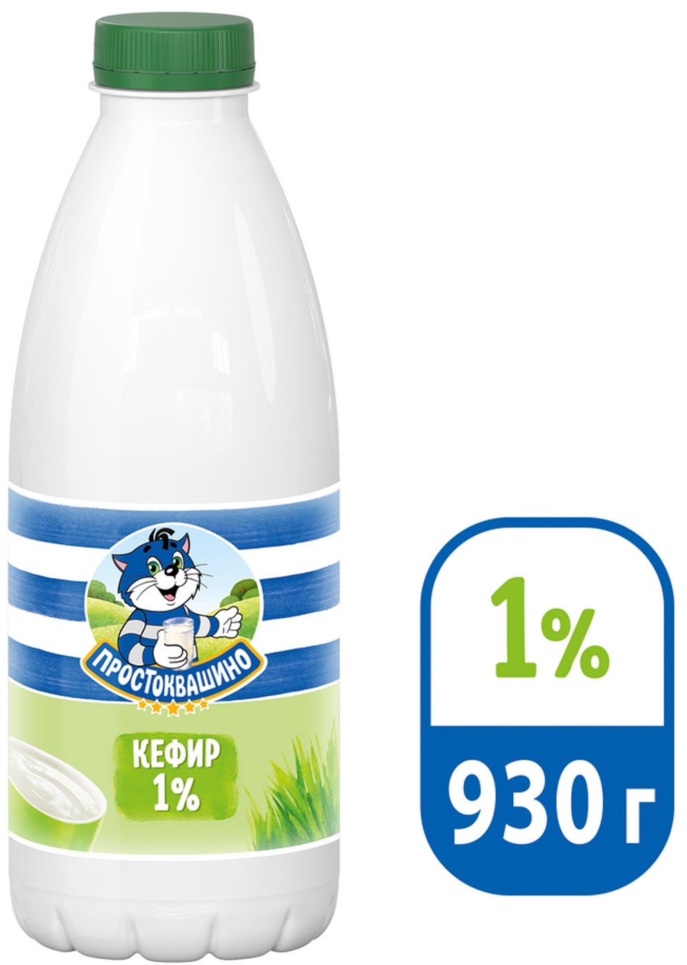 Изображение товара Кефир Простоквашино 1% 930мл