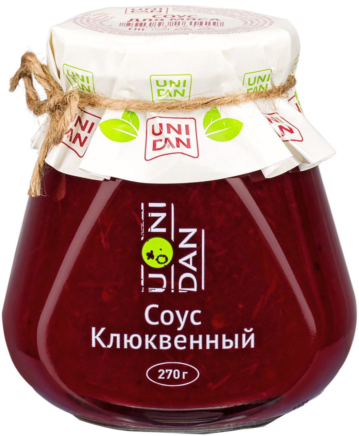 Изображение товара Соус Uni Dan Клюквенный 270г