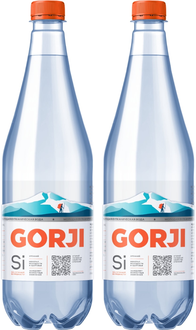 Изображение товара Минеральная лечебно-столовая газированная вода Gorji 1л