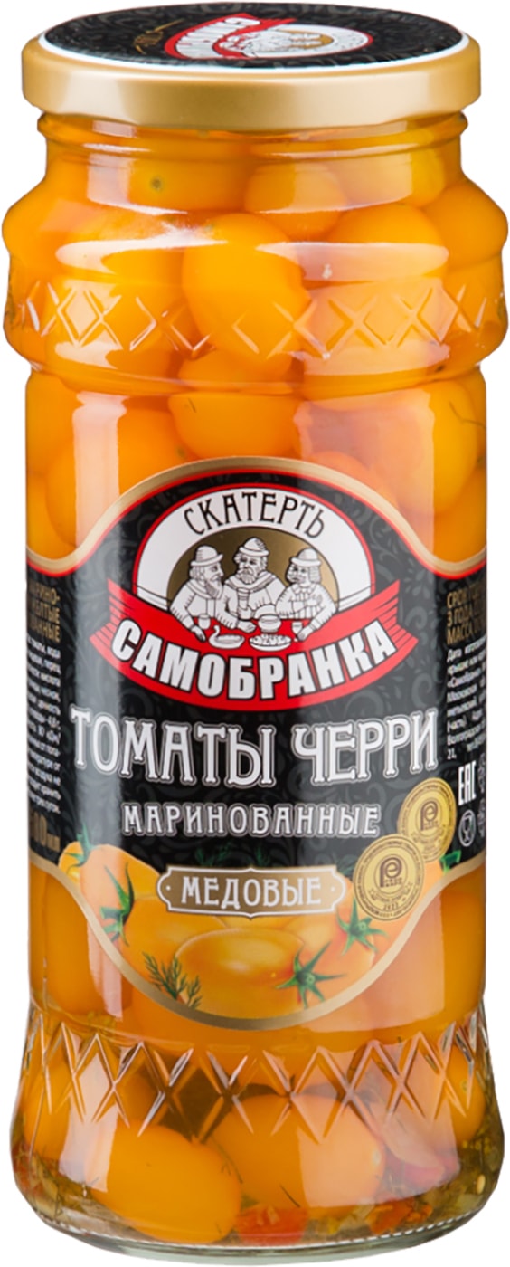 Изображение товара Помидоры Скатерть-самобранка Желтый маринованные 580мл