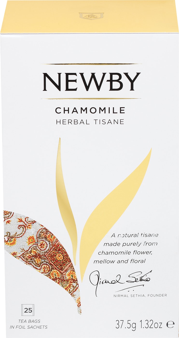 Изображение товара Чай Newby Ромашка 25 пакетиков по 1.5г
