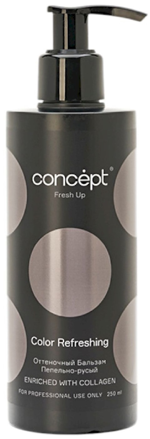 Изображение товара Бальзам для волос Concept Fresh Up Пепельно-русый оттеночный 250мл
