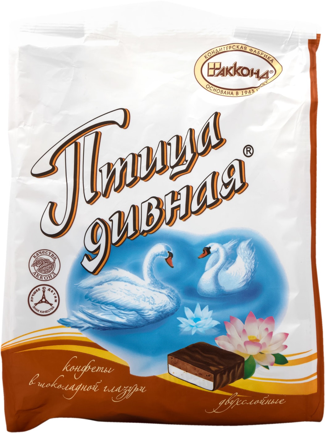 Изображение товара Конфеты Акконд Птица дивная двухслойные 300г