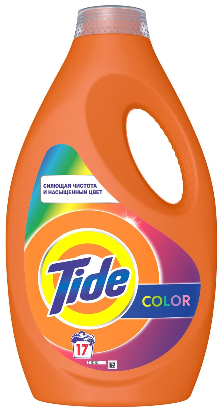 Изображение товара Tide Color Гель для стирки 1. 1 л - для цветного белья