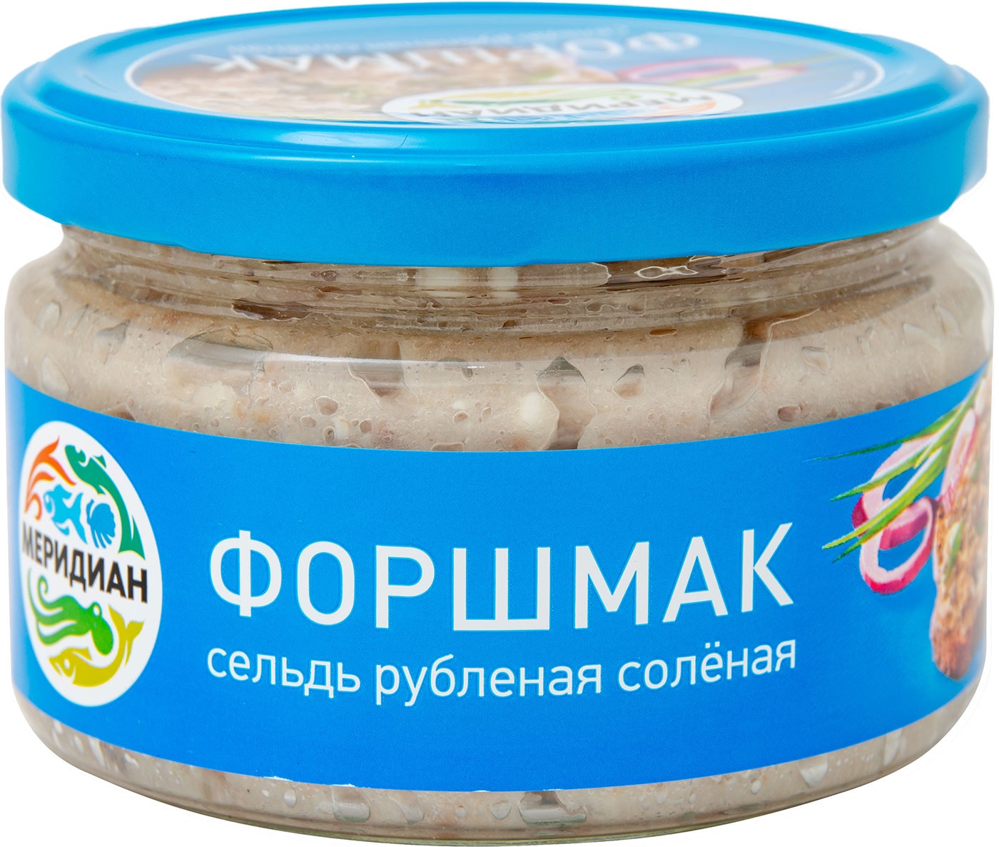 Изображение товара Сельдь Меридиан Сельдь рубленая соленая Форшмак 200г