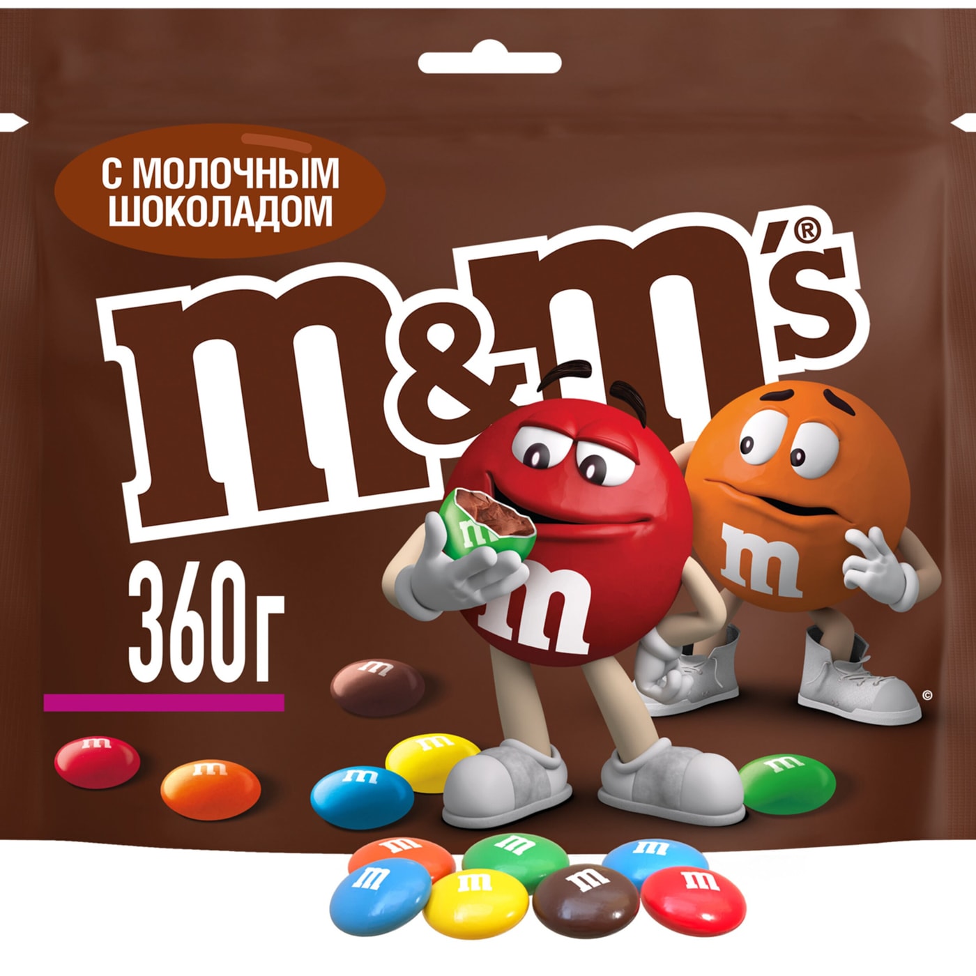 Изображение товара Конфеты M&M'S Драже c молочным шоколадом для компании 360г
