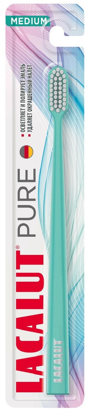 Изображение товара Зубная щетка Lacalut Pure средней жесткости