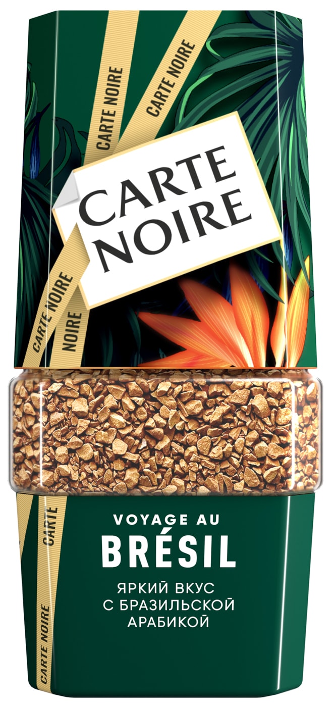 Изображение товара Кофе растворимый Carte Noire Voyage Au Bresil 90г
