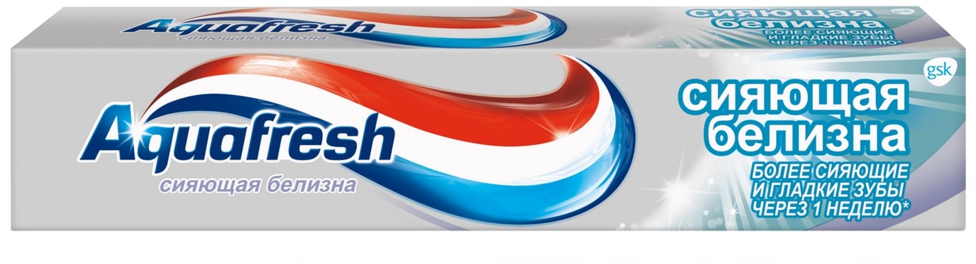Изображение товара Зубная паста Aquafresh Сияющая белизна 75мл
