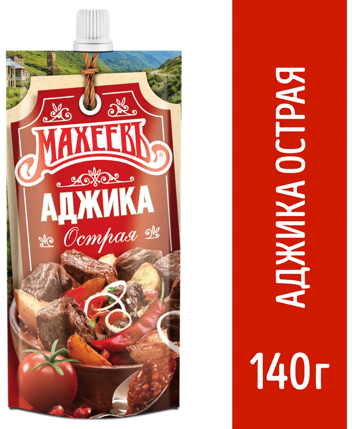 Изображение товара Аджика Махеевъ острая 140г