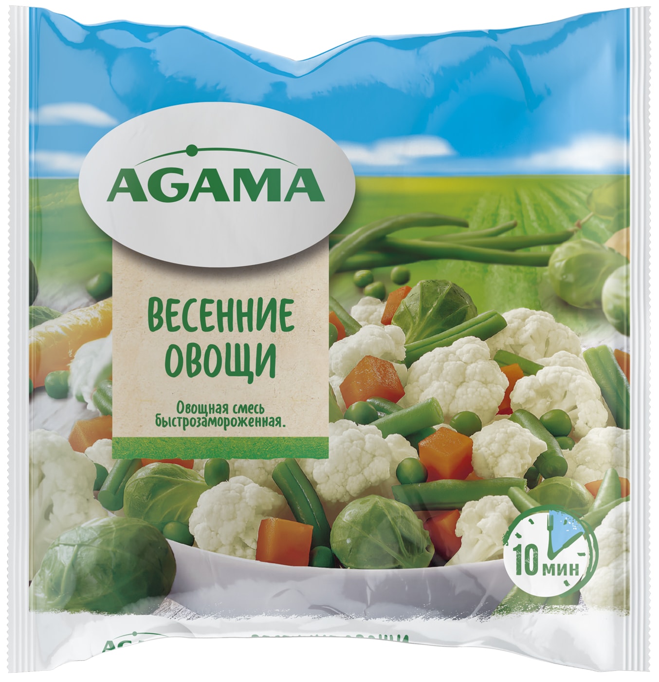 Изображение товара Смесь Agama Весенние овощи 400г
