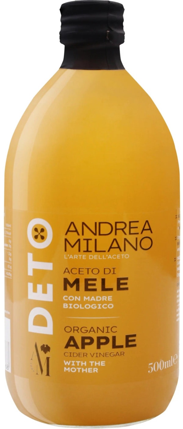 Изображение товара Уксус Andrea Milano яблочный Органический нефильтрованный 500мл