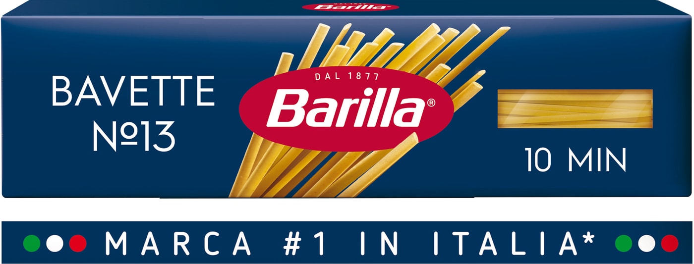 Изображение товара Макароны Barilla Bavette n.13 450 г - итальянские длинные макароны