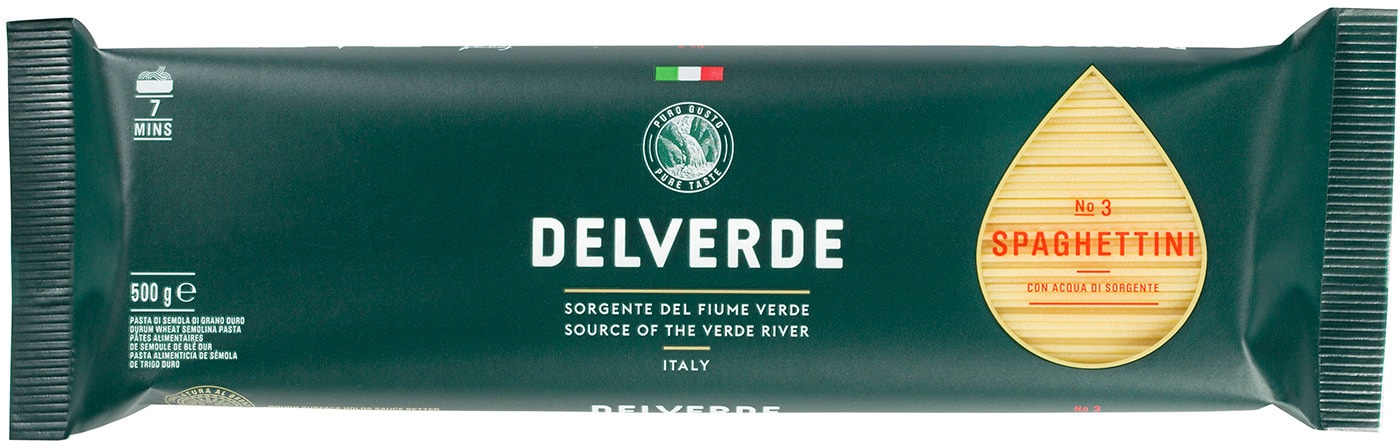 Изображение товара Макароны Delverde Spaghettini №3 500г