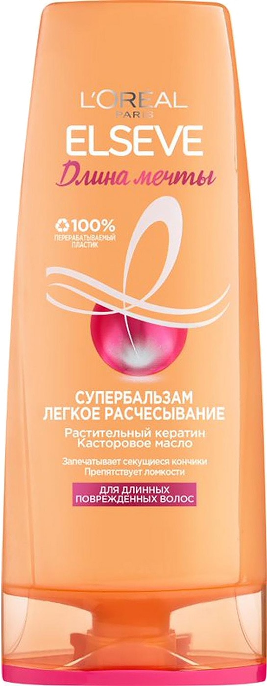 Изображение товара Супербальзам Loreal Paris Elseve Длина Мечты Легкое Расчесывание 400мл
