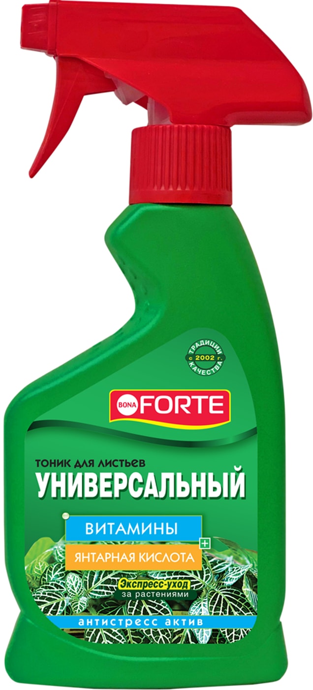 Изображение товара Удобрение Bona Forte Спрей-тоник универсальный 250мл