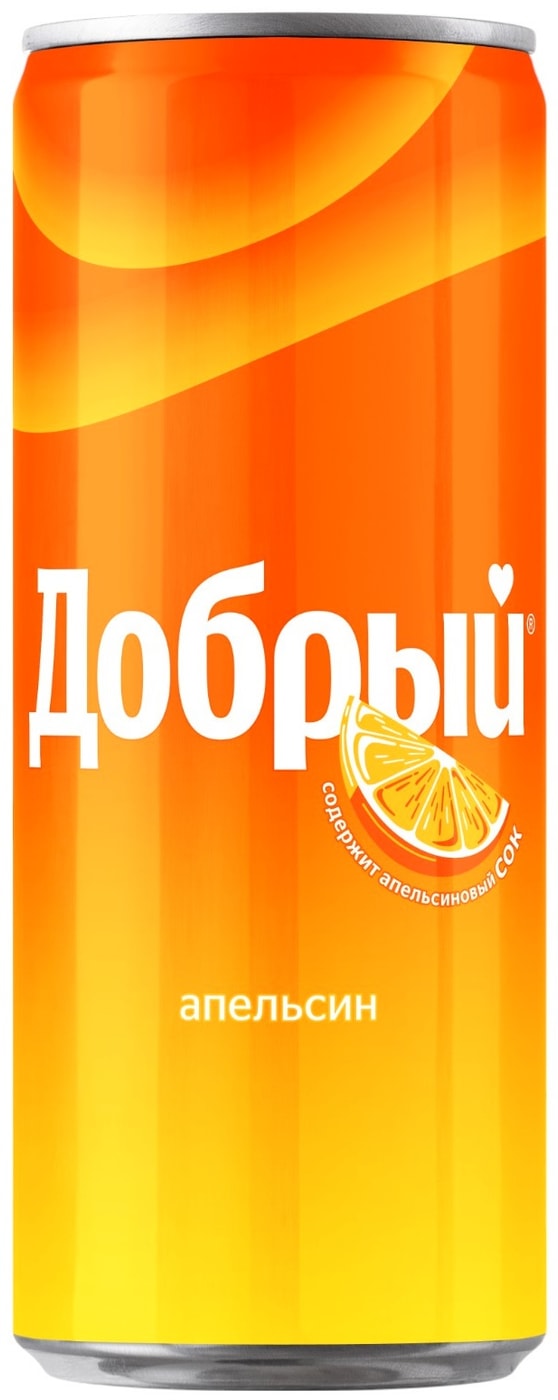 Изображение товара Напиток Добрый Апельсин с витамином С 250мл
