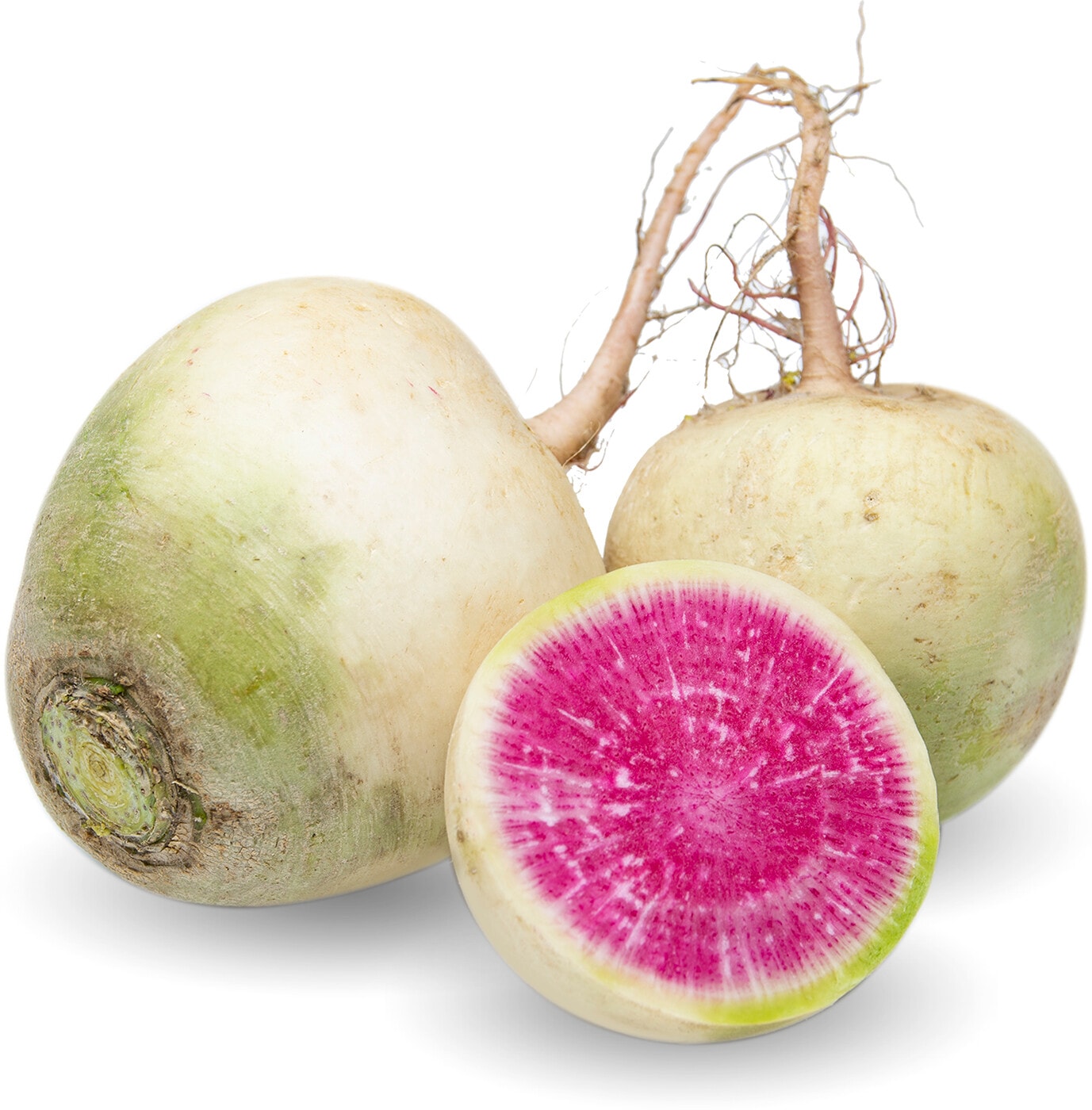 Изображение товара Редька Арбузная 1кг - полезный овощной гибрид с сладким вкусом