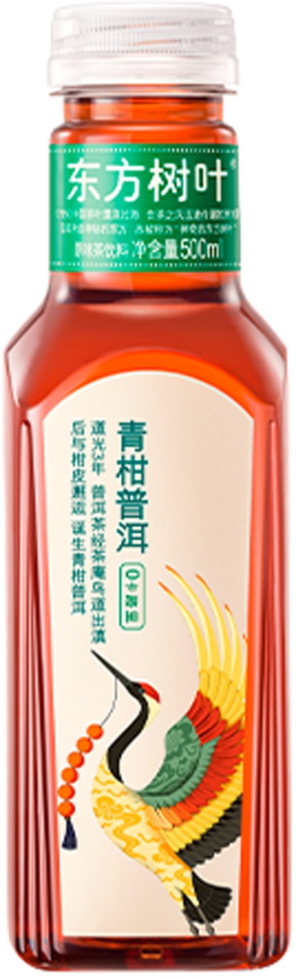 Изображение товара Напиток Восточные листья Зеленый цитрусовый пуэр 500 мл натуральный чай и цитрус