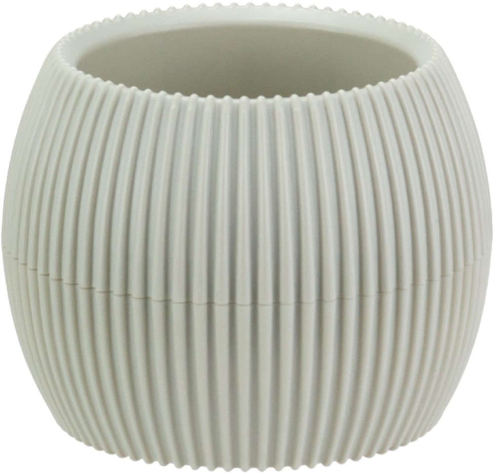 Изображение товара Кашпо Idea Пиканто белый ротанг 14.5см 700мл