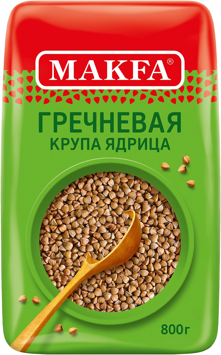 Изображение товара Крупа Makfa Гречневая ядрица 800г