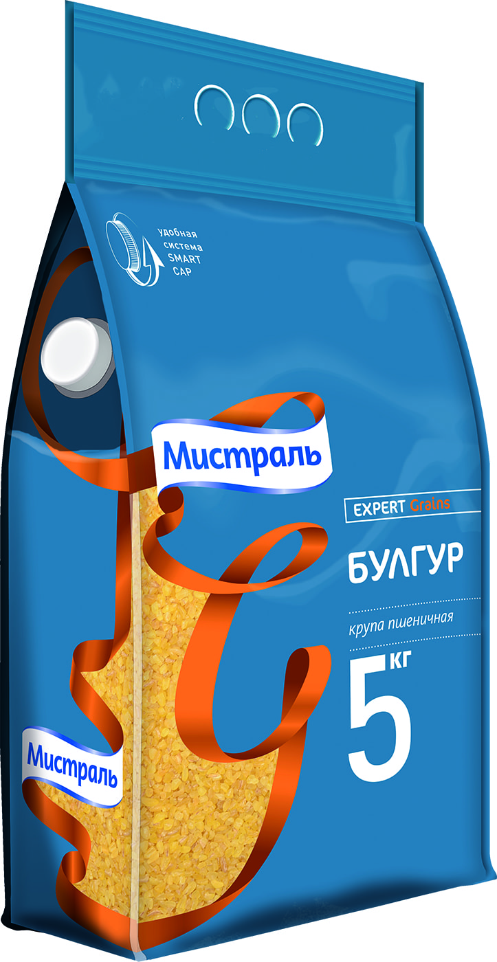 Изображение товара Крупа Мистраль Булгур 5 кг для здорового питания