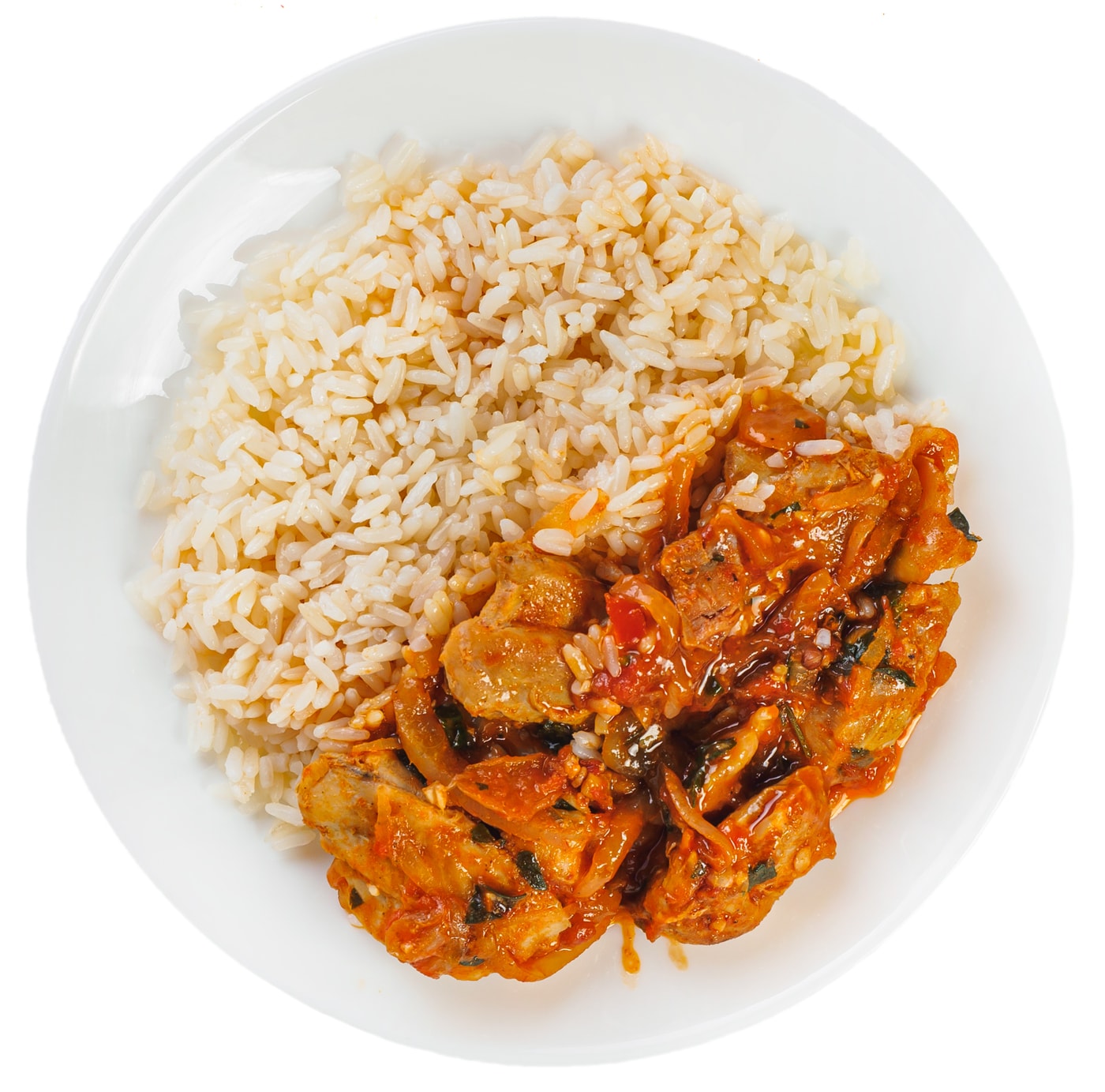 Изображение товара Чахохбили Itle Kitchen с рисом 280г - готовое блюдо из курицы и риса