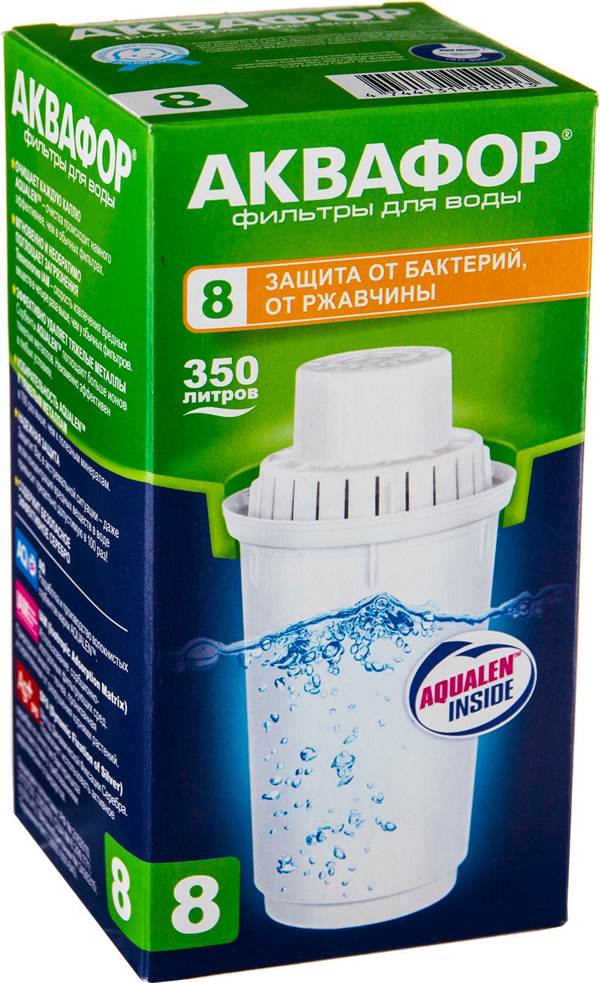 Изображение товара Аквафор №8: сменный модуль, защита от бактерий и ржавчины