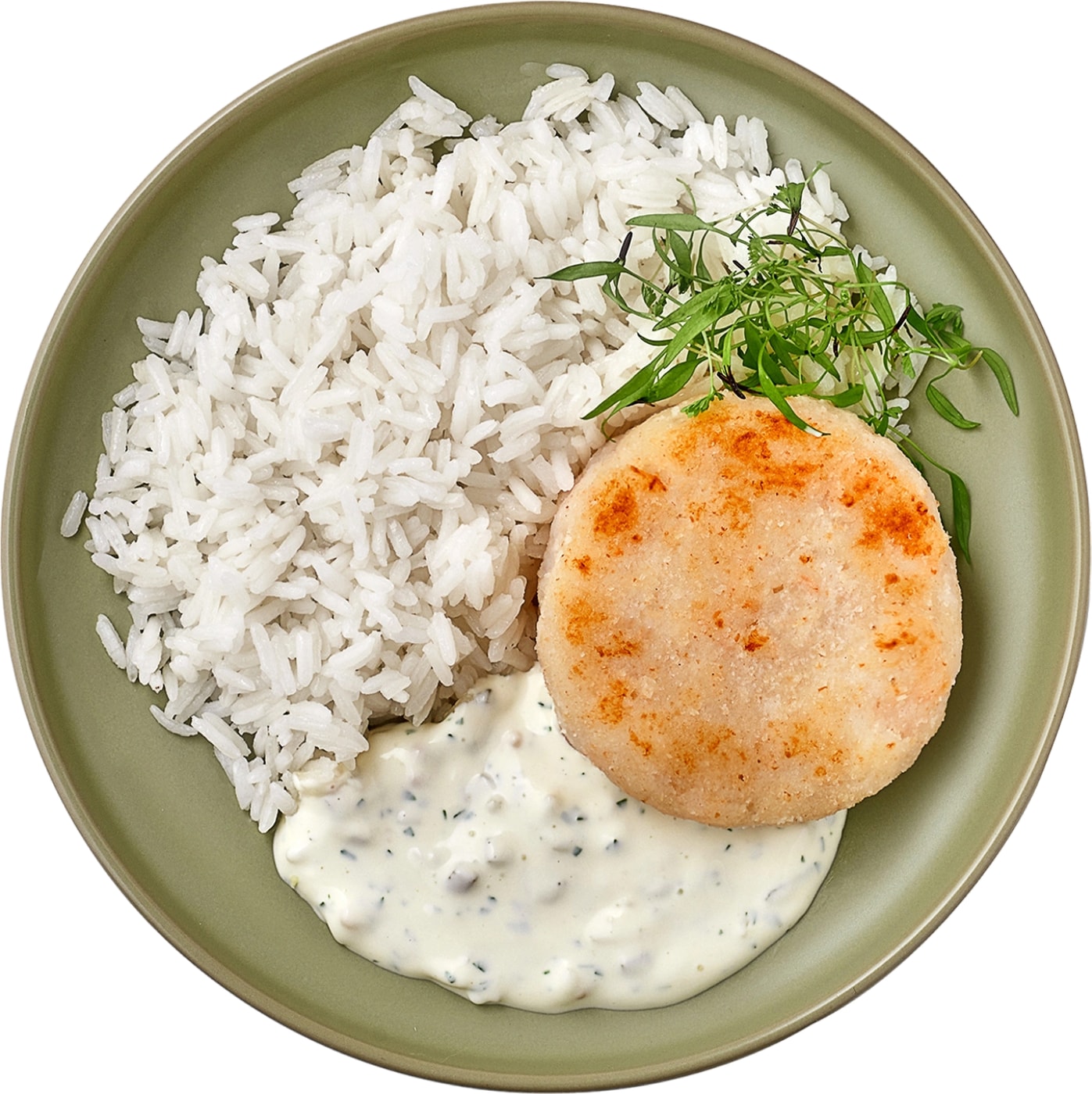 Изображение товара Котлета Шеф Перекресток из судака и креветок с рисом 270г