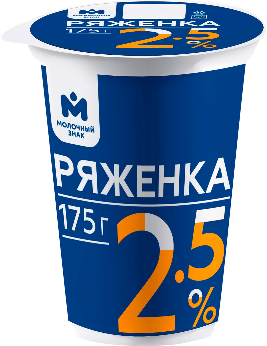 Изображение товара Ряженка Молочный знак 2.5% 175мл