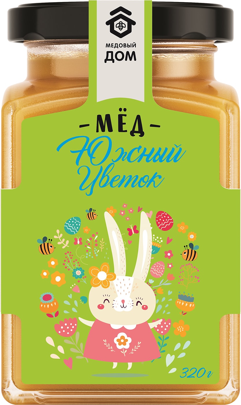 Изображение товара Мед Медовый дом Южный Цветок 320г