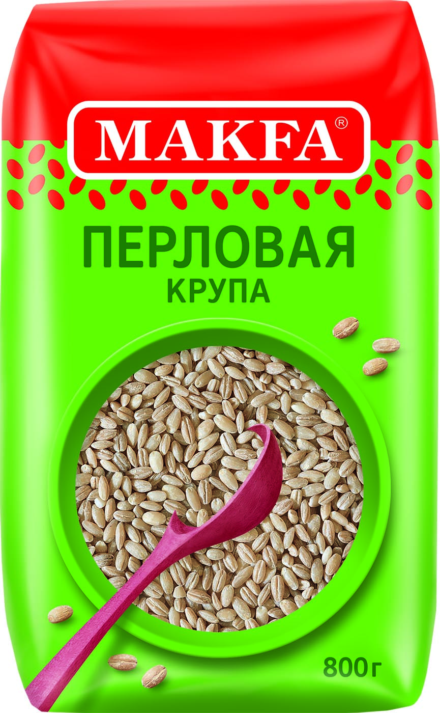 Изображение товара Крупа Makfa Перловая 800г