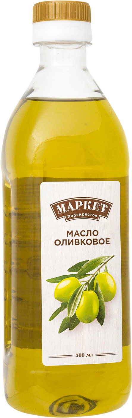 Изображение товара Масло оливковое Маркет Перекресток Olive-Pomace Oil рафинированное 500мл