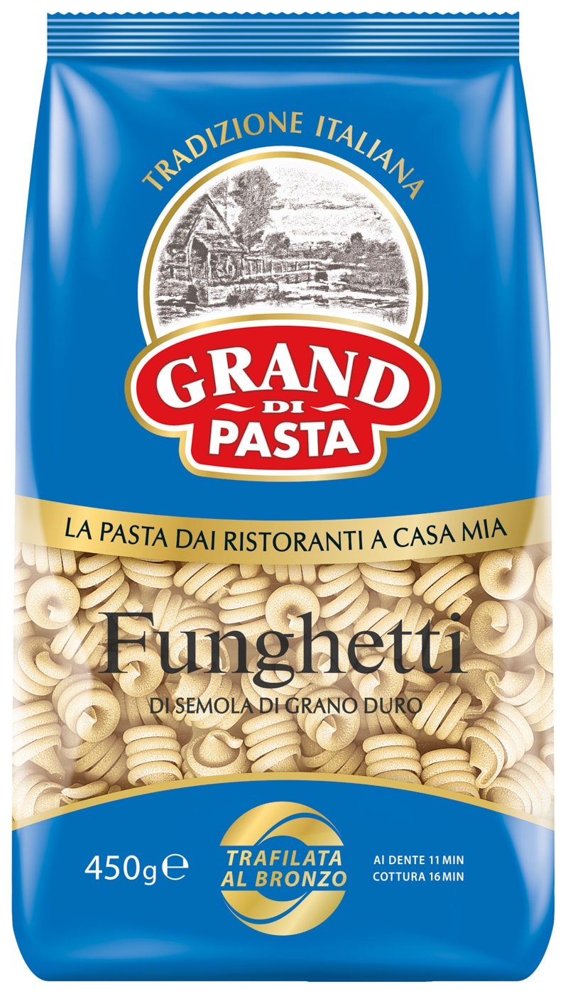 Изображение товара Макаронные изделия Grand Di Pasta Funghetti 450г