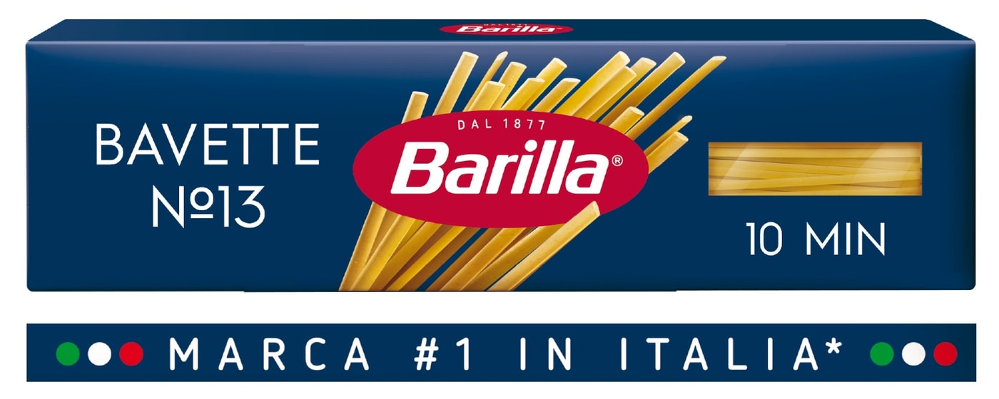 Изображение товара Макароны Barilla Bavette n.13 450 г - итальянские длинные макароны