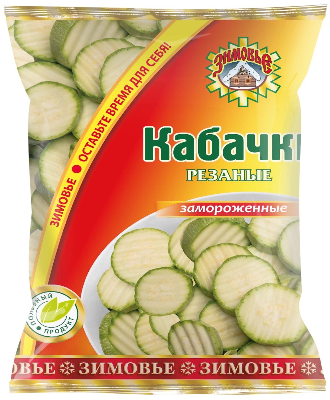 Изображение товара Кабачки Зимовье резаные 400г