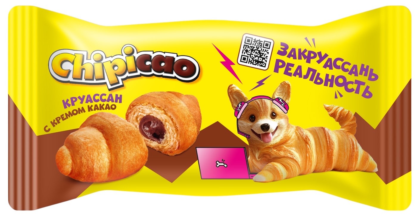 Изображение товара Круассан Chipicao с кремом Какао 60г