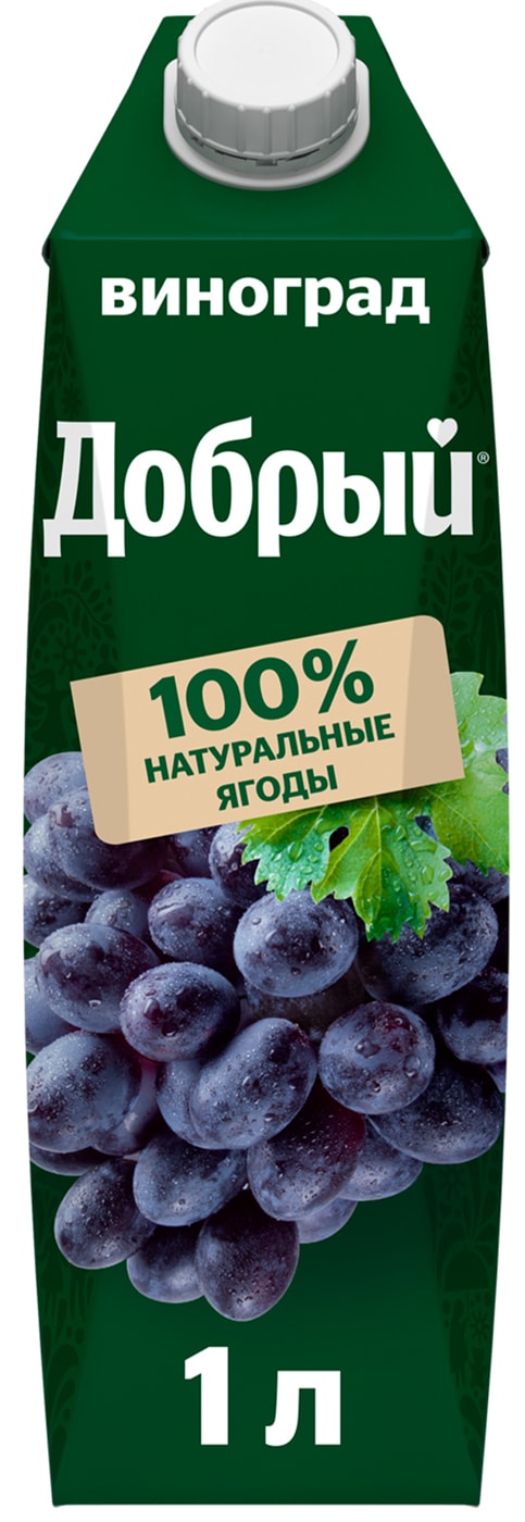 Изображение товара Нектар Добрый Виноград 1л