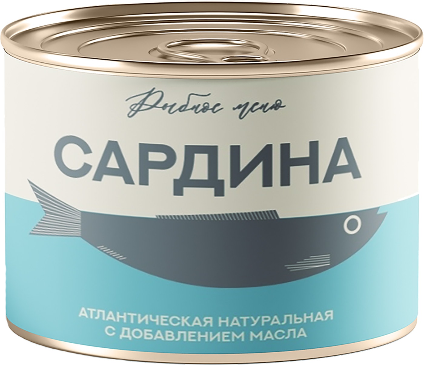 Изображение товара Сардина Рыбное меню атлантическая в масле 250г