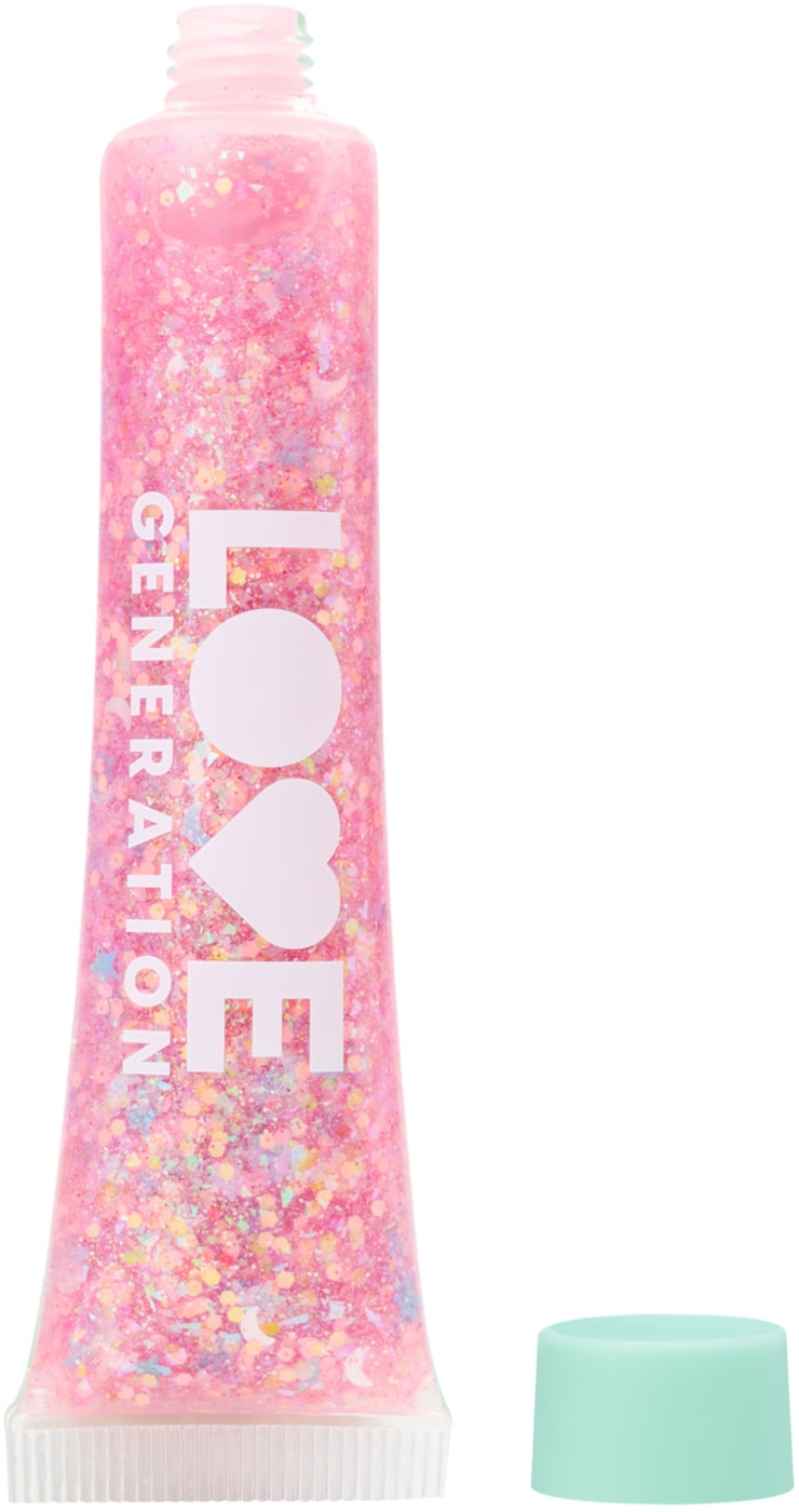 Изображение товара Глиттер-гель для лица Love Generation We love glitter Розовый Тон 02 15мл