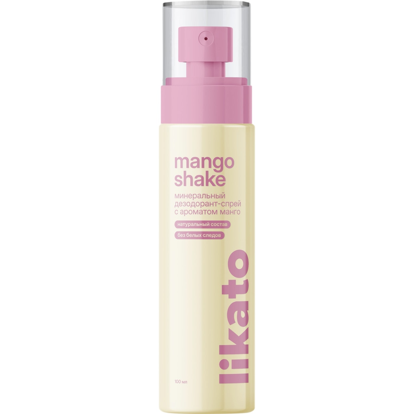 Изображение товара Дезодорант-спрей Likato Professional Mango Shake минеральный 100мл Изображение товара Дезодорант-спрей Likato Professional Mango Shake минеральный 100мл