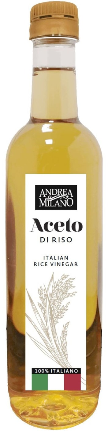 Изображение товара Уксус Andrea Milano Рисовый Bordolese 500 мл - Стеклянная упаковка