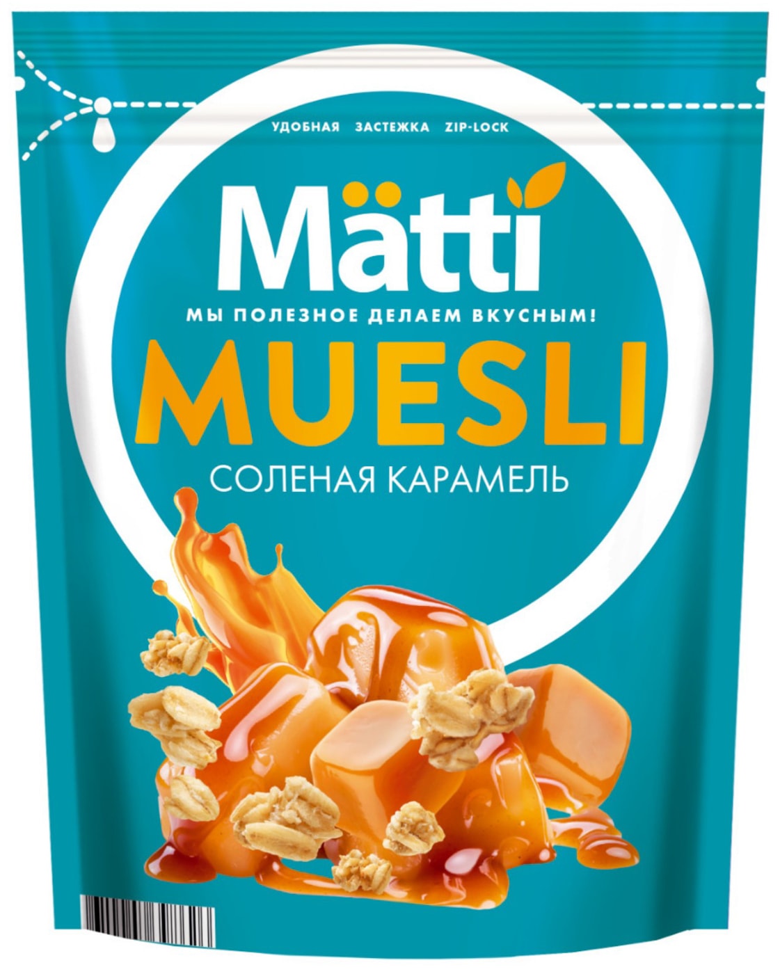 Изображение товара Мюсли Matti Соленая карамель 250г