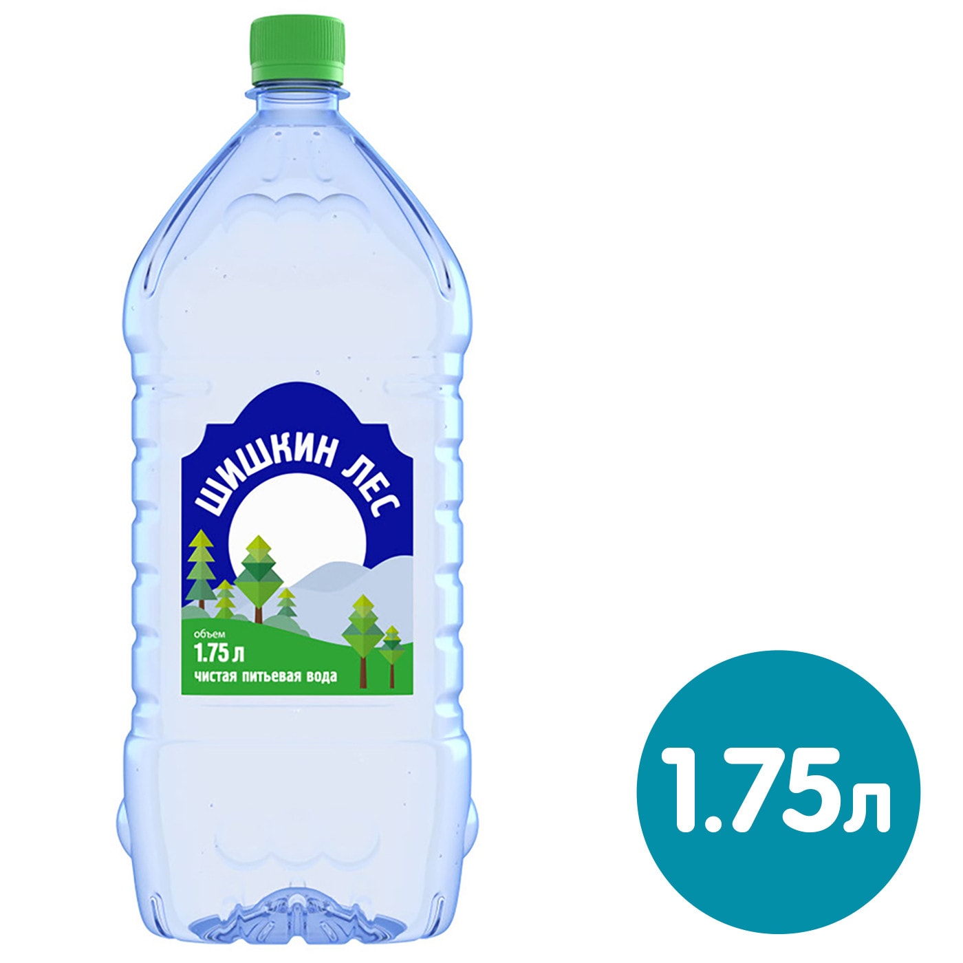 Изображение товара Вода Шишкин Лес питьевая негазированная 1.75л