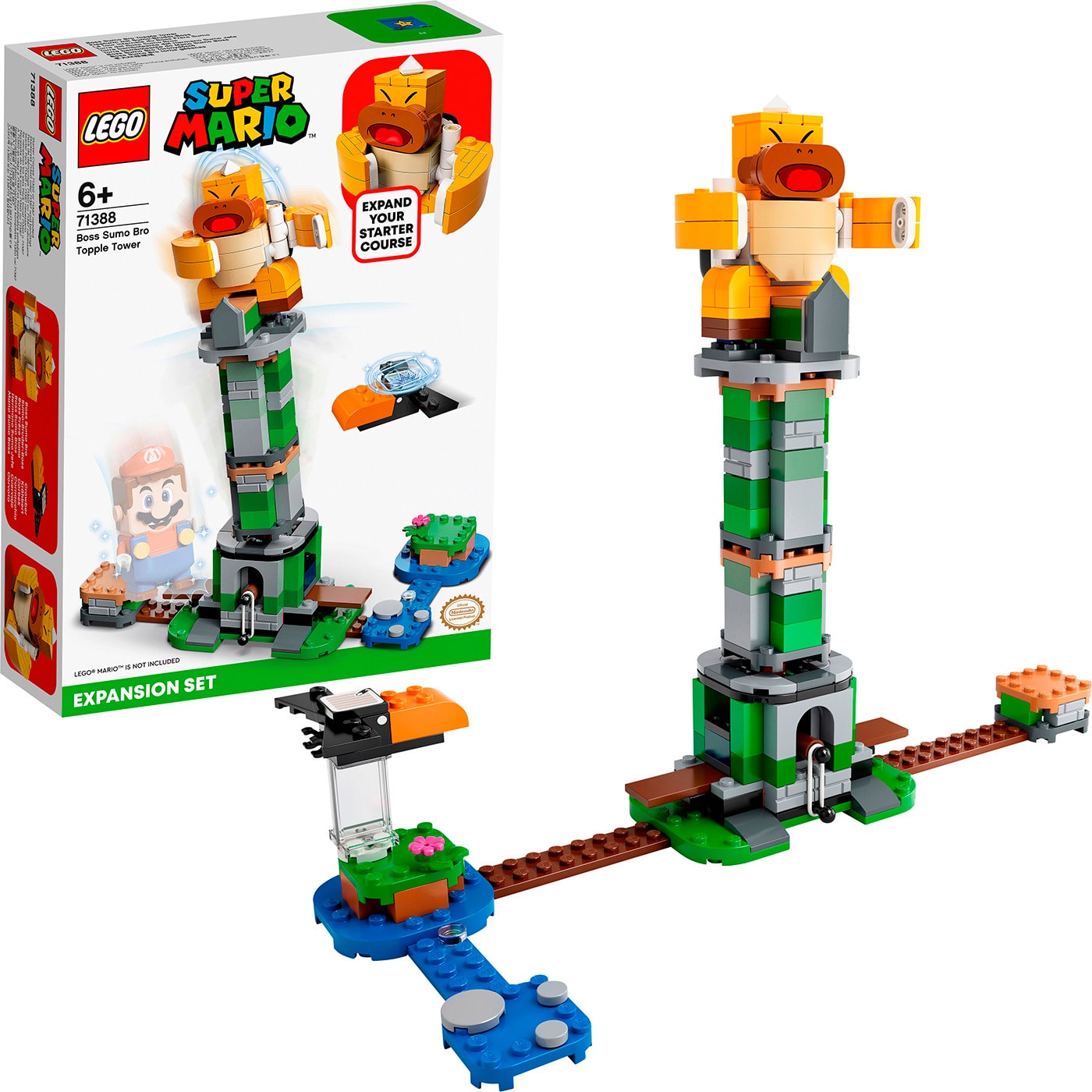 Изображение товара Конструктор LEGO Super Mario 71388 Падающая башня босса братца-сумо, 231 элементов