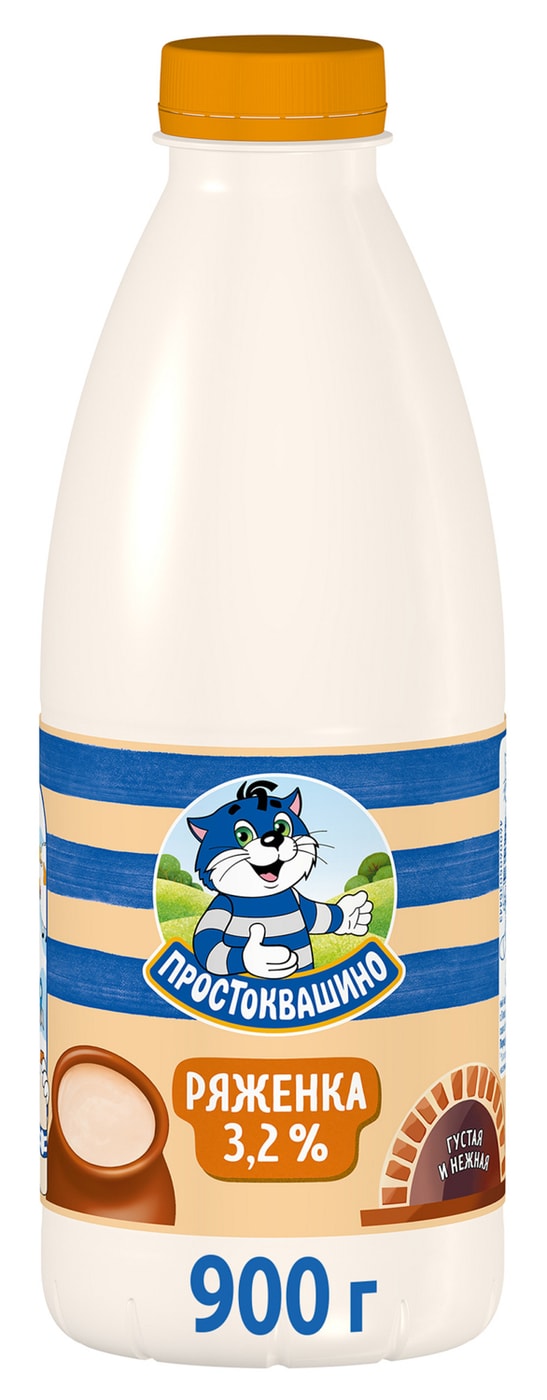 Изображение товара Ряженка Простоквашино 3.2% 900г