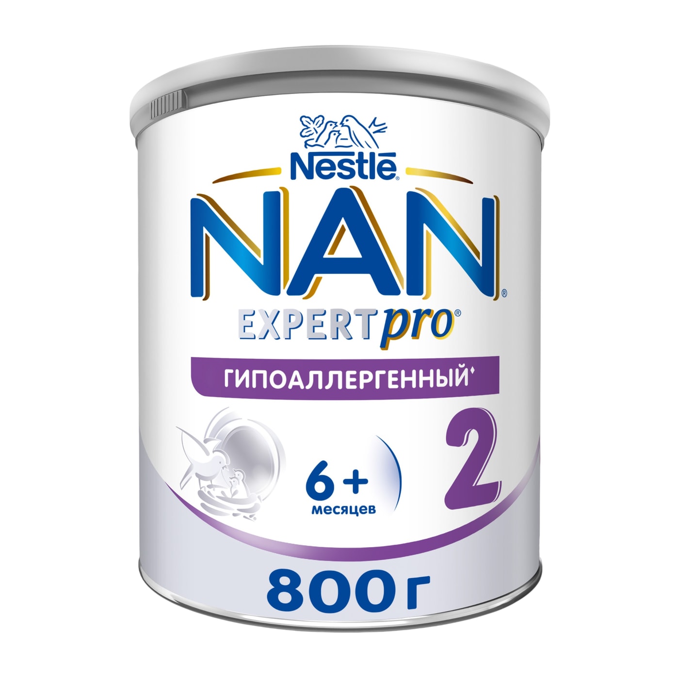 Изображение товара Детская молочная смесь NAN 2 OPTIPRO HA гипоаллергенная 800г Изображение товара Детская молочная смесь NAN 2 OPTIPRO HA гипоаллергенная 800г